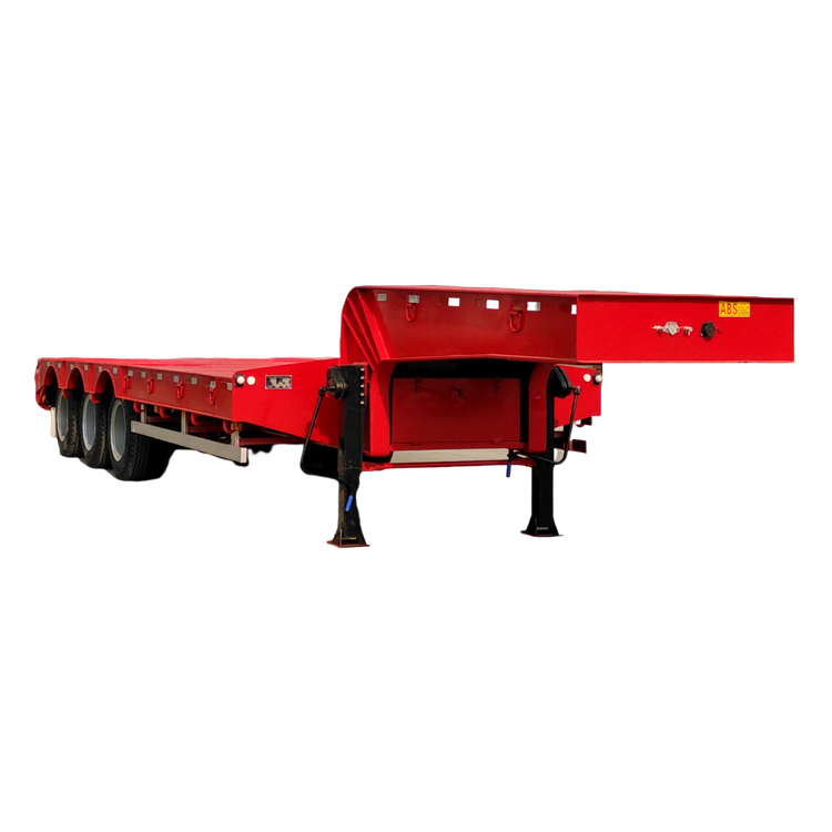 Low bed trailer